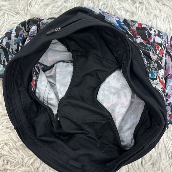 Lululemon Run Times Short II *4" Culture Clash Multi Black / Black - Picture 3 of 6